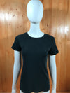 Merona Adult Women T-Shirt Tee Shirt M MD Medium Black Shirt