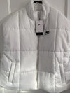 NEW! NIKE Classic Puffer Therma-Fit Oversized M Med Medium Adult Women Sleeveless White Vest Jacket