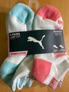 NEW! PUMA SPORTSTYLE Womens Shoe Size 5-9.5 Cushioned 6 Pair Low Cut Socks