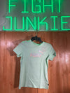 NEW! PUMA SUMMER DAZE Large L Lrg Kids Girls Graphic Print Short Sleeve Green T Shirt Tee Shirt