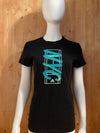 NWT ADIDAS "NYC" Graphic Print Adult S Small SM Petite Black 2018 T-Shirt Tee Shirt