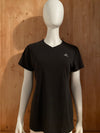 ADIDAS CLIMALITE Adult T-Shirt Tee Shirt L Lrg Large Black V Neck Shirt 2011