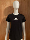 ADIDAS Graphic Print Adult T-Shirt Tee Shirt M MD Medium Black Shirt