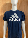 ADIDAS Graphic Print The Go To Tee Adult T-Shirt Tee Shirt XL Xtra Extra Large Dark Blue Shirt