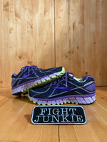 BROOKS ADRENALINE GTS 16 Women Size 7.5D (WIDE) Running Training Shoes Sneakers Black & Purple 1202031D506