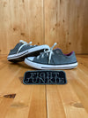 CONVERSE ALL STAR Youth Size 3 Low Top Canvas Shoes Sneakers Gray