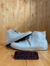 NEW! CONVERSE CTAS LASER TECH TUFF Men's Size 12 High Top Shoes Sneakers Silver