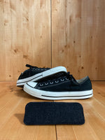 CONVERSE ALL STAR Women Size 8 Canvas Low Top Shoes Sneakers Black M9166