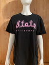 NIKE ATHLETIC CUT STATE VOLLEYBALL Graphic Print Adult L Large Lrg T-Shirt Tee Shirt