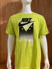 NIKE REGULAR FIT Adult XL Extra Large Xtra Large Fluorescent Green T-Shirt Tee Shirt