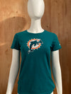 NIKE REGGIE BUSH MIAMI DOLPHINS 22 NFL Graphic Print Adult M Medium MD Green T-Shirt Tee Shirt