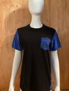 NIKE SLIM FIT Adult L Large Lrg Blue T-Shirt Tee Shirt