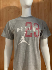 NIKE "AIR JORDAN 23" Graphic Print Adult XL Extra Xtra Large Gray T-Shirt Tee Shirt