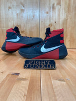 NIKE HYPERDUNK 2015 Men Size 10 Shoes Sneakers Black & Red 749561-006