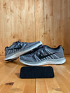 NIKE FLYKNIT ONE LUNARLON  Men's Size 10 Running Shoes Sneakers 554887-001 Gray