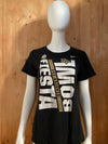 NIKE "UCF KNIGHTS" FIESTA BOWL SLIMT FIT Graphic Print Adult XL Extra Large Xtra Large Black T-Shirt Tee Shirt