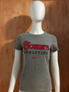 NIKE "ST JOHNS" SLIM FIT Graphic Print Adult T-Shirt Tee Shirt S SM Small Gray Shirt