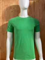 NIKE "SWOOSH" DRI FIT ATHLETIC CUT Graphic Print Adult The Nike Tee T-Shirt Tee Shirt M MD Medium Green Shirt