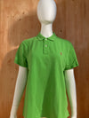 POLO RALPH LAUREN CLASSIC FIT Blue Label Adult T-Shirt Tee Shirt XL Extra Large Xtra Lrg Neon Green Polo Shirt