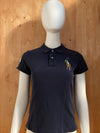 RALPH LAUREN "BIG PONY #4" THE SKINNY POLO Adult T-Shirt Tee Shirt M Medium MD Dark Blue Polo Shirt