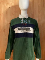 POLO RALPH LAUREN VINTAGE VTG 80s Youth Unisex T-Shirt Tee Shirt XL Xtra Extra Large Long Sleeve Polo Shirt