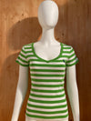 RALPH LAUREN SPORT SMALL PONY Adult T-Shirt Tee Shirt M MD Medium Striped Shirt