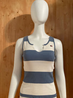 RALPH LAUREN POLO JEANS CO Adult Tank Top T-Shirt Tee Shirt S SM Small Striped Tank