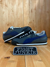 PUMA ROMA Men Size 14 Leather Shoes Sneakers Gray & Blue