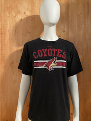 REEBOK "ARIZONA COYOTES" NHL Graphic Print Kids Youth Unisex T-Shirt Tee Shirt XL Xtra Extra Large Black Shirt