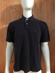 TOMMY HILFIGER Adult T-Shirt Tee Shirt XL Extra Large Xtra Lrg Dark Blue 2009 Polo Shirt