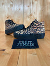 Vans CHEETAH LEOPARD PRINT SKATEBOARDING High Top Shoes Sneakers